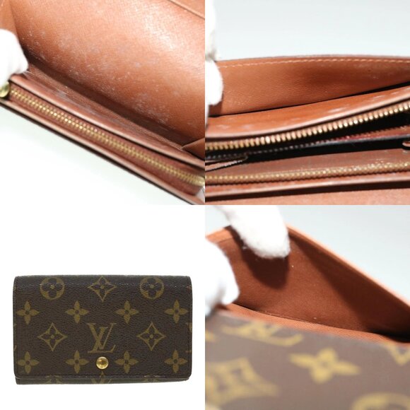LOUIS VUITTON Monogram Porte Monnaie Billets Tresor Wallet M61730 LV Auth 52460 - Picture 15 of 15